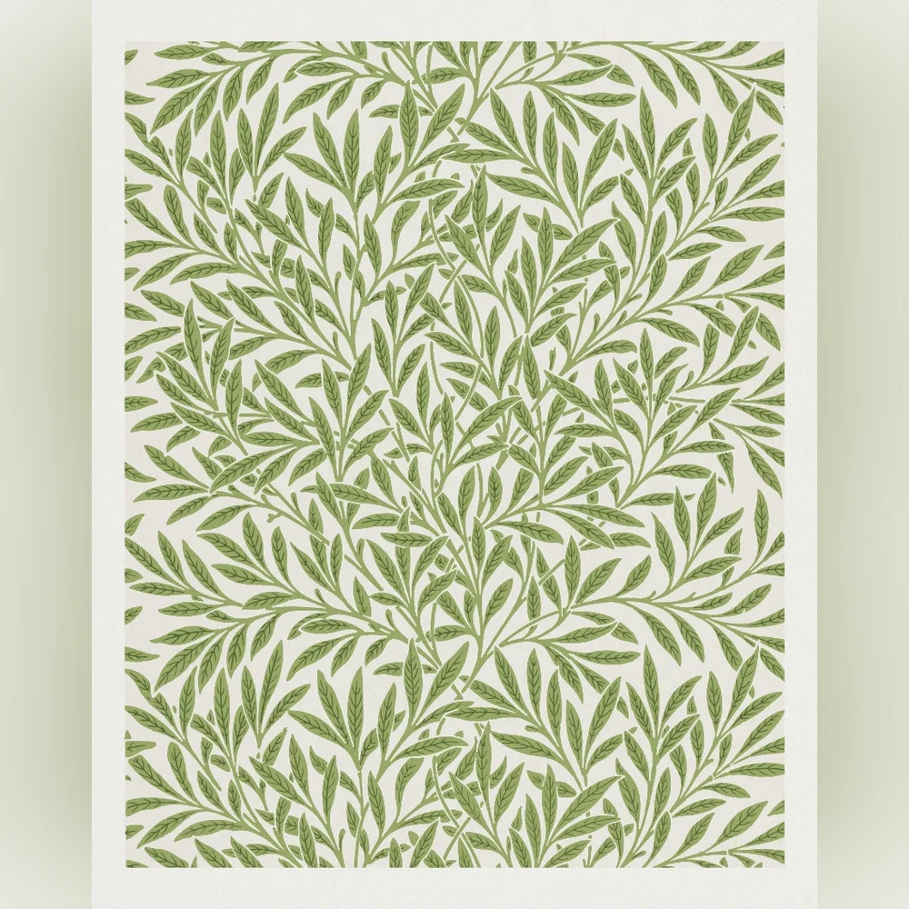William Morris's Willow pattern (1874)